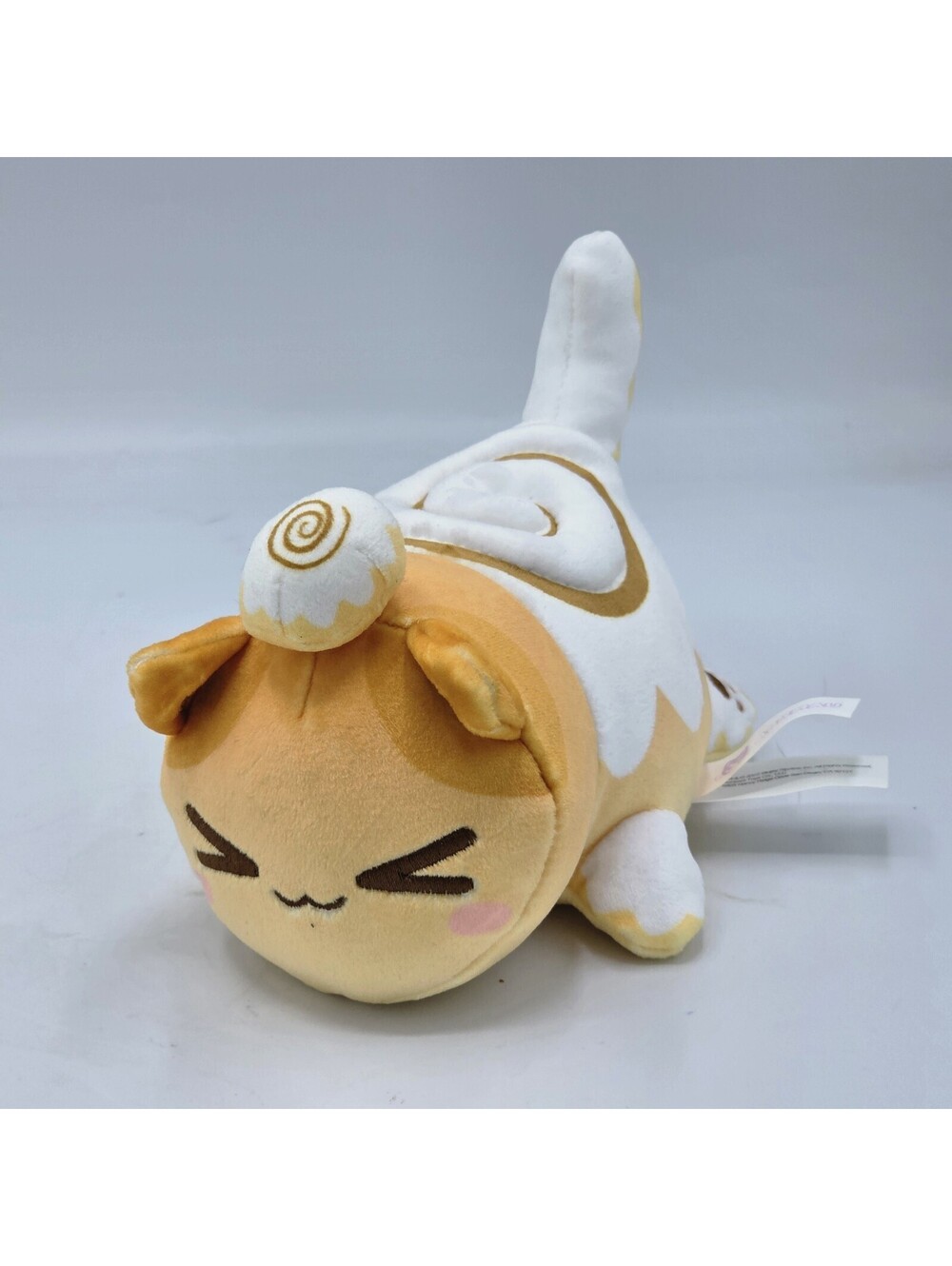 Aphmau MeeMeows Cinnamon Roll Cat Plush Animal Bread Food Cuddle Kitty Doll 6"
